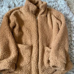 Brown Teddy Jacket